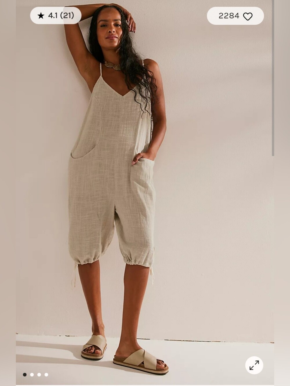 Free People Down For The Day Romper